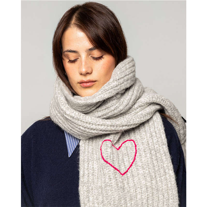Sciarpa con Cuore