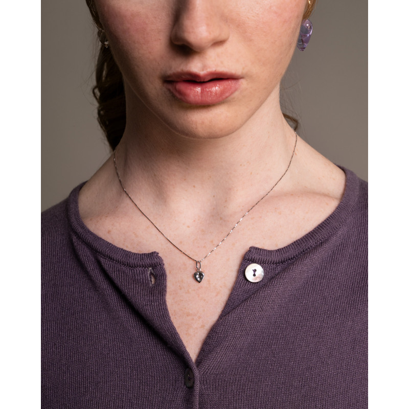 The Bitten Heart Charm