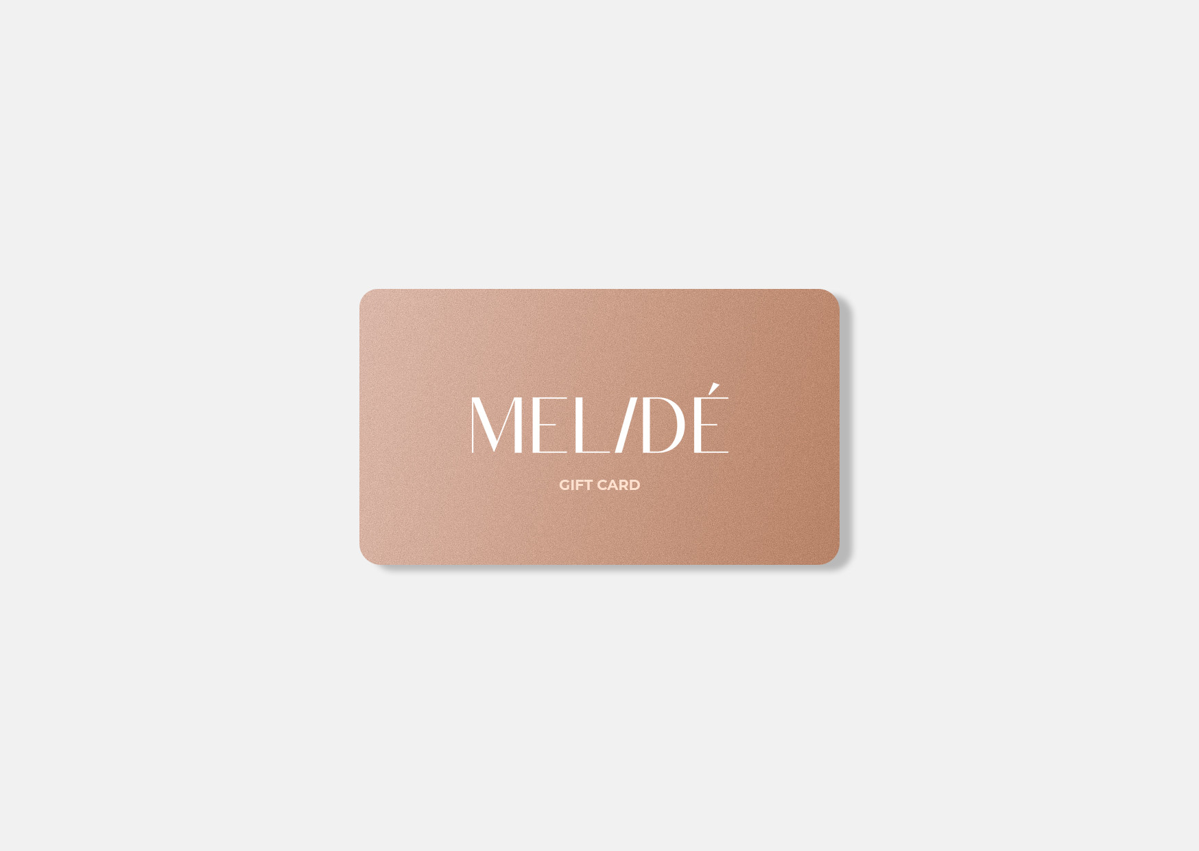 Regala una Giftcard dell'importo che vuoi.